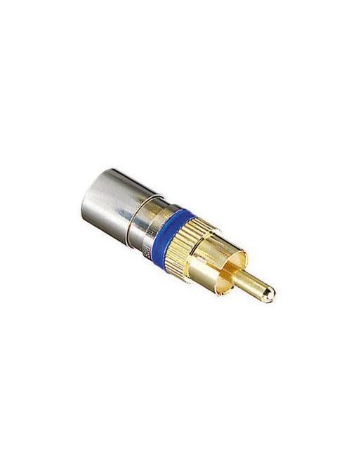 Product image for Ideal Industries 92-582 Brass RCA Compression Cable Connector