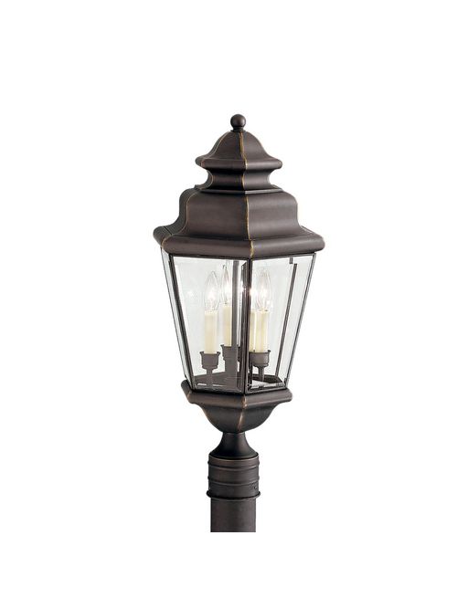 Product image for Kichler 9931OZ 3-Light Outdoor Post Mount