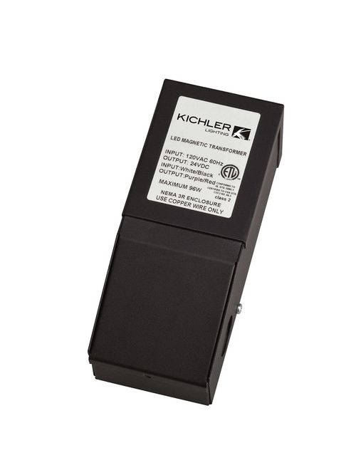 Product image for Kichler 10192BK96 96 W Direct Wire Dimmable Power Supply