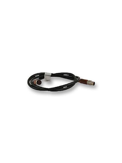 Product image for TES XZCPV1965L2 Pre wired connectors XZ, elbowed female, 1/2"20 UNF, 3 pins, cable PVC 2 m
