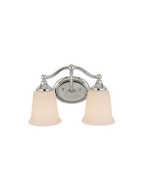 Product image for Claridge 2 Light Vanity - Chrome