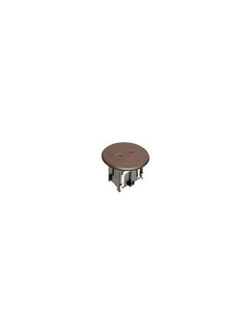 Arlington FLBAR101BR Brown Adjustable Floor Box with Round Cover Arlington FLBAR101BR Brown Adjustable Floor Box with Round Cover