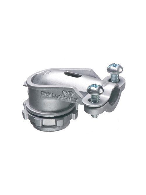 Arlington 85A 3/8 Inch 90 Degrees Insulated MCAP Connector Arlington 85A 3/8 Inch 90 Degrees Insulated MCAP Connector