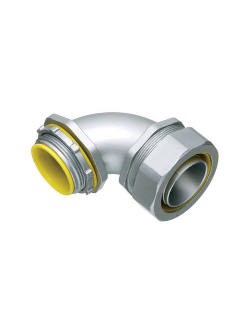 Arlington LT90400 4 Inch Liquidtight 90 Degree Angle Connector Arlington LT90400 4 Inch Liquidtight 90 Degree Angle Connector