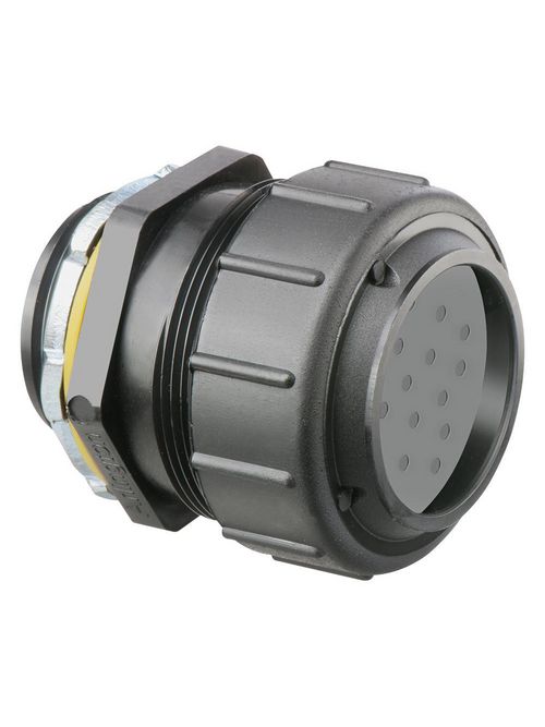 Arlington NMPV125 1-1/4 Inch Black Straight Connector Arlington NMPV125 1-1/4 Inch Black Straight Connector