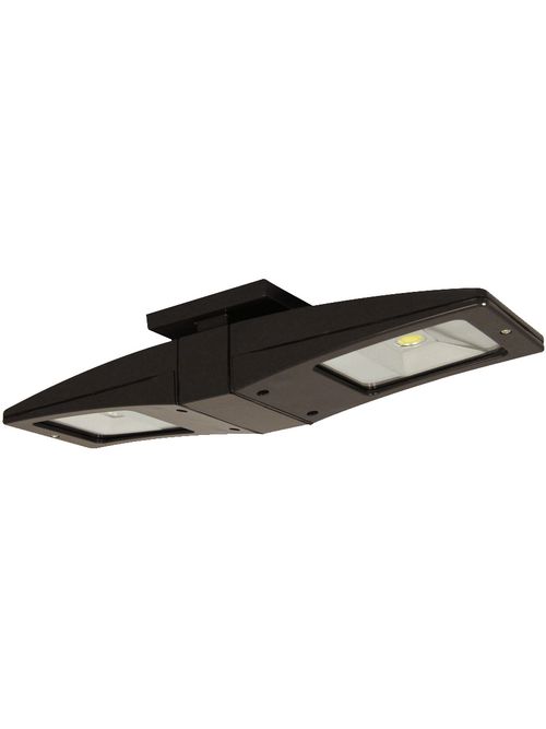 RAB CLED2X13 13 W 2-Lamp 120 to 277 Volt 2069 Lumen 5000 K Bronze LED Ceiling Light Fixture RAB CLED2X13 13 W 2-Lamp 120 to 277 Volt 2069 Lumen 5000 K Bronze LED Ceiling Light Fixture