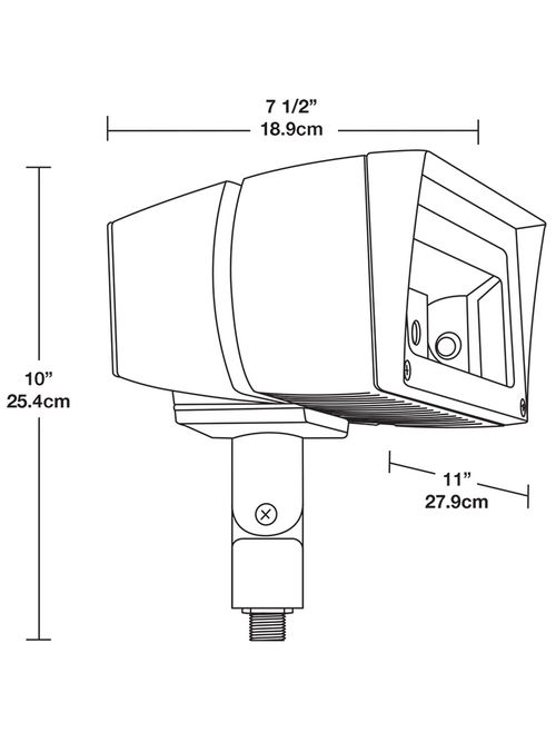 RAB FFLED26W/PC FUT.FLOOD 26W 7X6 1 RAB FFLED26W/PC FUT.FLOOD 26W 7X6 1