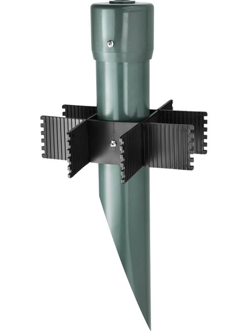 RAB MP19VG 3-1/4 x 19 Inch Verde Green PVC Landscape Lighting Mounting Post RAB MP19VG 3-1/4 x 19 Inch Verde Green PVC Landscape Lighting Mounting Post