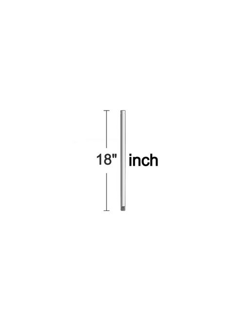 Product image for 24" Downrod - Brushed Steel