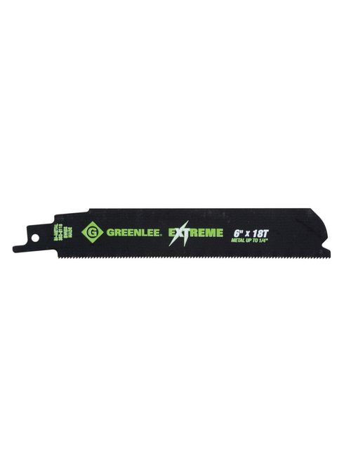 Product image for Greenlee 353-6118 Blade Recip. 6" X 18Tpi (Pop)