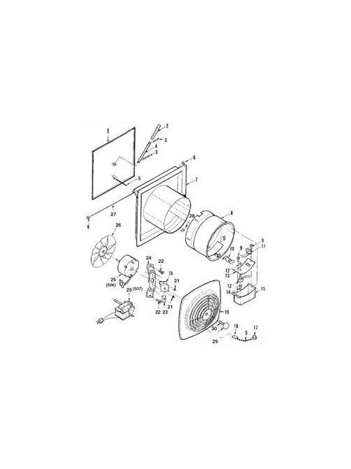 Product image for Broan S99080176 Motor