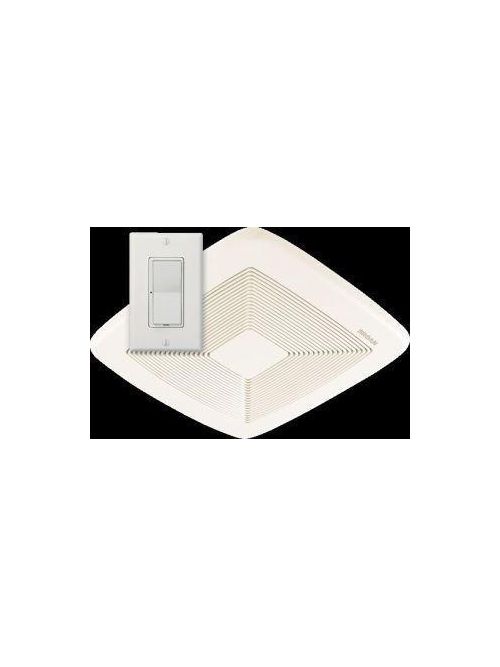 Product image for Broan SSQTXE080 80CFM Ceiling Ventilation Fan with Control