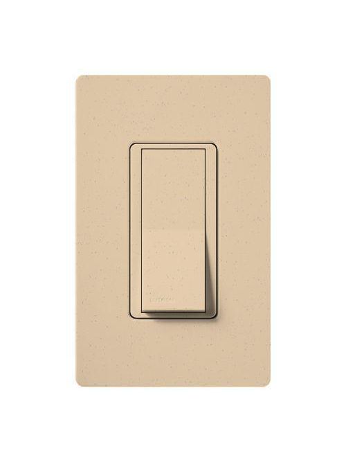 Product image for Lutron Electronics SC-3PSH-DS 277 VAC 15 Amp 3-Way Desert Stone Standard Rocker General Purpose Switch