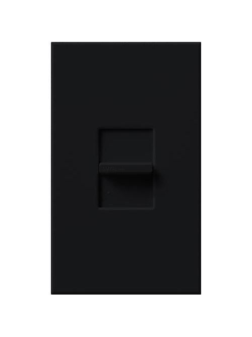 Product image for Lutron Electronics NTFTU-5A-BL 120 VAC Black 1-Pole Fluorescent Slide Dimmer