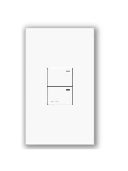 Product image for LUT NTGRX-2B-SL-WH TWO BUTTON NTGRX REMOTE WH