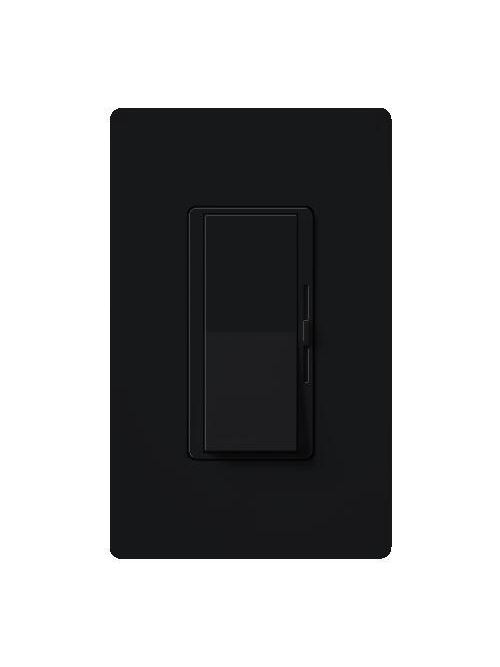 Lutron Electronics DVSCFSQ-F-MN 120 VAC Midnight 3-Speed 1-Pole/3-Way Preset Fan Control Dimmer Lutron Electronics DVSCFSQ-F-MN 120 VAC Midnight 3-Speed 1-Pole/3-Way Preset Fan Control Dimmer