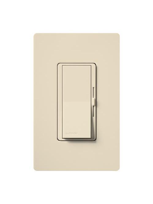 Lutron Electronics DVSCFSQ-F-ES 120 VAC Eggshell 3-Speed 1-Pole/3-Way Preset Fan Control Dimmer Lutron Electronics DVSCFSQ-F-ES 120 VAC Eggshell 3-Speed 1-Pole/3-Way Preset Fan Control Dimmer
