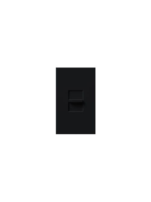 Product image for Lutron Electronics NTFTV-BL 16 Amp 120/277 VAC 0 to 10 Volt Control Black 1-Pole Fluorescent Slide Dimmer