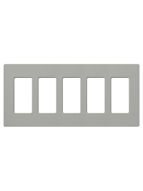 LUT CW-5-GR CLARO WALLPLATE 5 GNG G LUT CW-5-GR CLARO WALLPLATE 5 GNG G