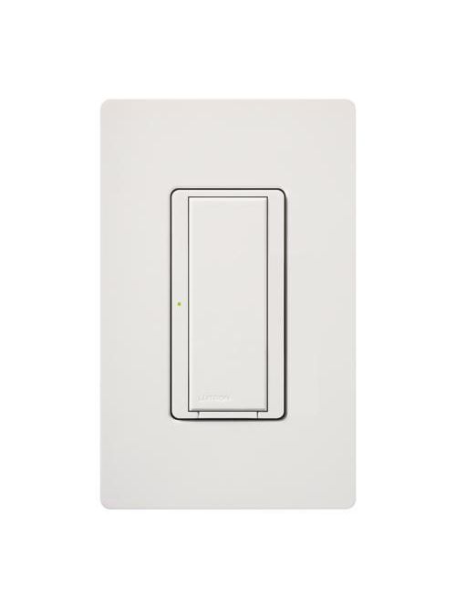 Product image for Lutron Electronics MAF-S6AM-277-WH Maestro 277 Volt 6 Amp White Digital Multi-Location Switch