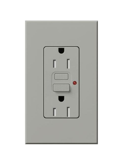 Product image for LUT NTR-15-GFTR-GR NT 15A GFCI TAMP