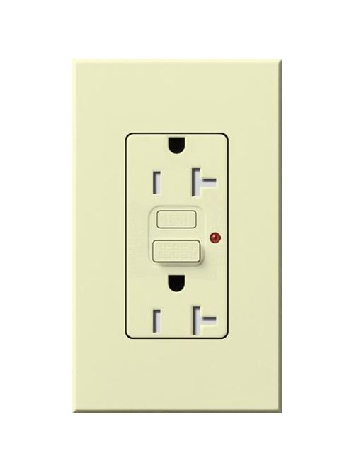 Product image for LUT NTR-20-GFTR-AL NT 20A GFCI TAMP