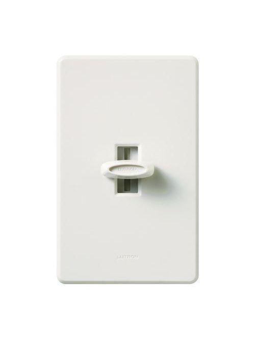 Product image for Lutron Electronics GL-1000-WH 1000 W 120 Volt White 1-Pole Incandescent/Halogen Slide Dimmer