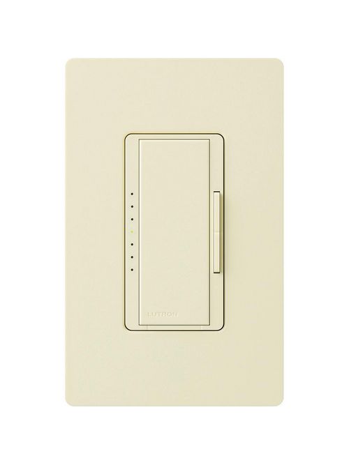 Lutron Electronics MALV-1000-AL 800 W 120 Volt Almond 1-Pole/Multi-Location Magnetic Low Voltage Digital Fade Dimmer Lutron Electronics MALV-1000-AL 800 W 120 Volt Almond 1-Pole/Multi-Location Magnetic Low Voltage Digital Fade Dimmer