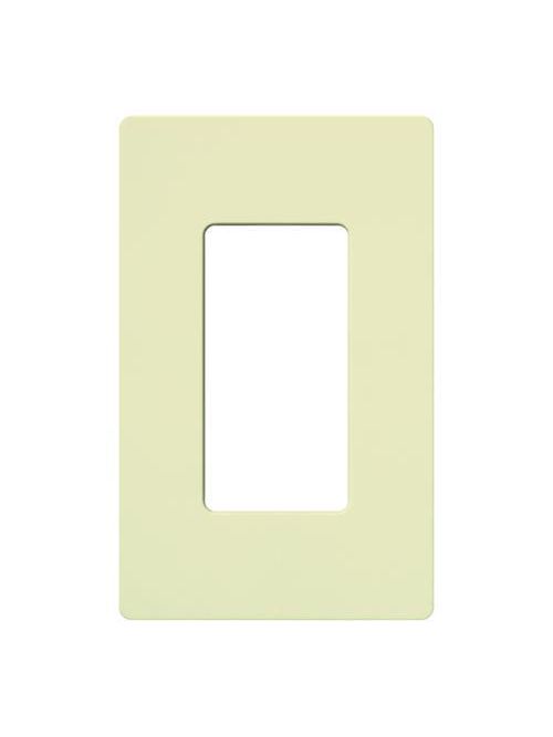 Lutron Electronics CW-1-AL 1-Gang Almond Polycarbonate Standard 1-Dimmer Designer Wallplate Lutron Electronics CW-1-AL 1-Gang Almond Polycarbonate Standard 1-Dimmer Designer Wallplate