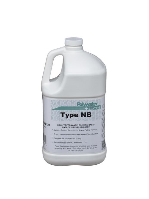 American Polywater NB-128 1 Gallon Jug 7.5 to 9 pH Cream Cable Pulling Lubricant American Polywater NB-128 1 Gallon Jug 7.5 to 9 pH Cream Cable Pulling Lubricant