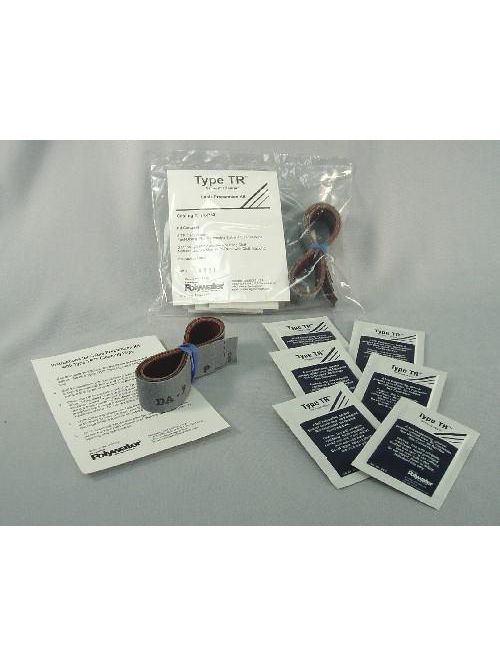 Product image for American Polywater TR-P63 5 x 8 Inch Saturated Wipe Cable Preparation Kit