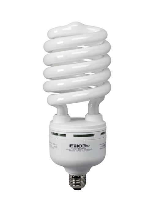 Product image for Eiko Mini Lamps SP85/41/MED 120 Volt 85 W Medium Screw Compact Fluorescent Lamp