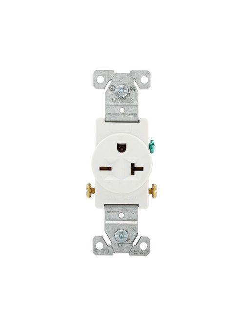 Product image for EWD 1876W-BOX Recp Single 20A 250V