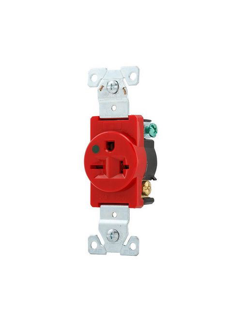 Product image for EWD 8410RD Recp HG Sgl 20A 250V 2P3