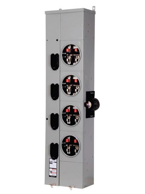 Siemens Industry WMM51125 120/240 VAC 125 Amp 1-Phase 65 kA 3-Wire 4-Jaw 5-Position Ring Meter Stack Siemens Industry WMM51125 120/240 VAC 125 Amp 1-Phase 65 kA 3-Wire 4-Jaw 5-Position Ring Meter Stack
