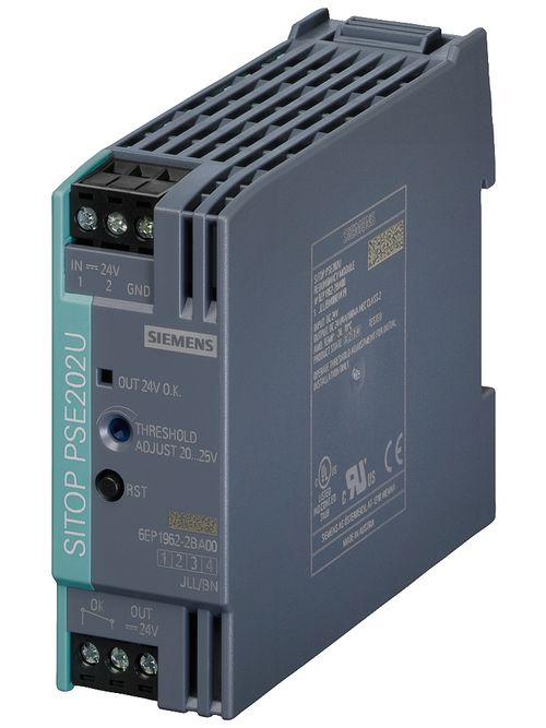 Siemens Industry 6EP19622BA00 24 VDC Din Rail Mount Redundancy Module Siemens Industry 6EP19622BA00 24 VDC Din Rail Mount Redundancy Module