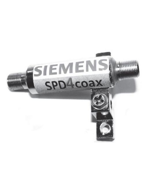 Product image for Siemens SPD4COAX 5000 Amp F-Type Inline Coaxial Service Entrance Surge Protection Device