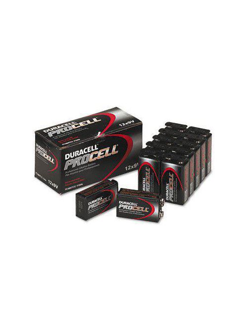 Product image for Duracell PC1604 9 Volt Alkaline Battery