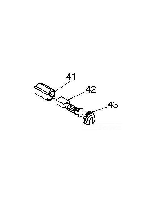 Product image for MILW 22-18-0735 CARBON BRUSH ASSY