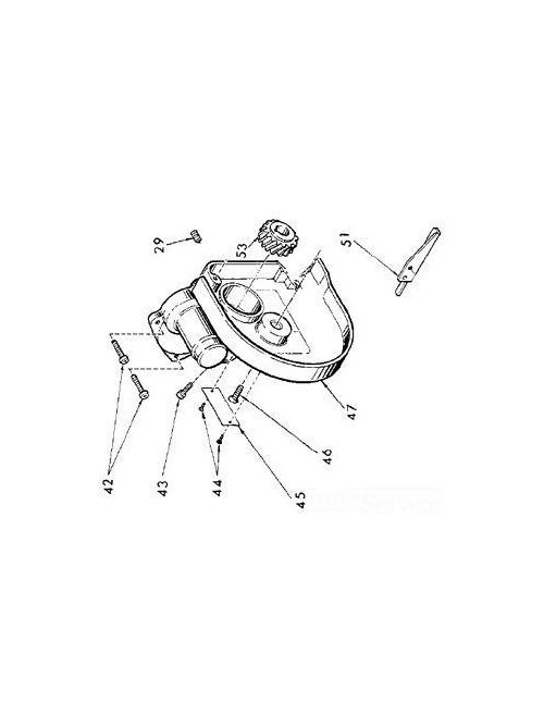 Product image for Milwaukee 42-38-0030 2-Speed Band Saw Bumper