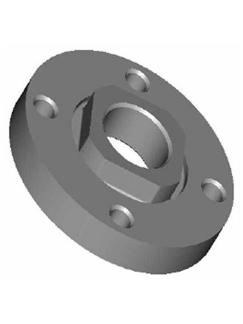 Product image for MILW 49-05-0110 FLANGE NUT 74126