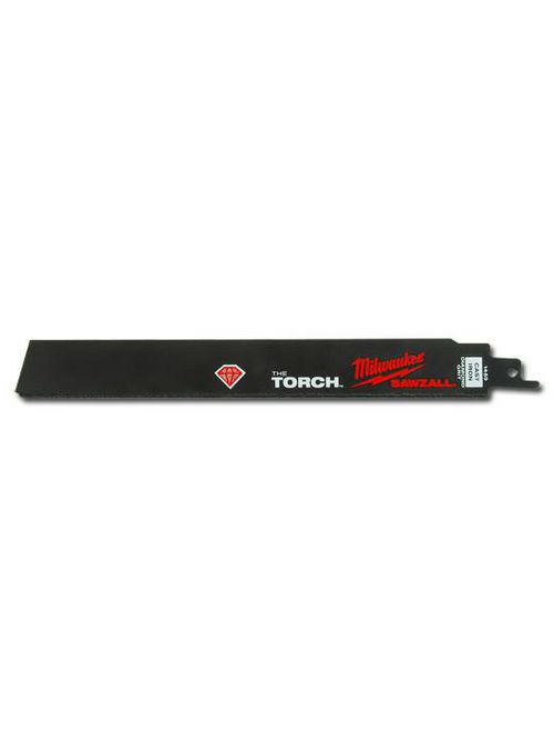 Milwaukee 48-00-1450 9" Diamond Grit the Torch SAWZALL® Blade Milwaukee 48-00-1450 9" Diamond Grit the Torch SAWZALL® Blade