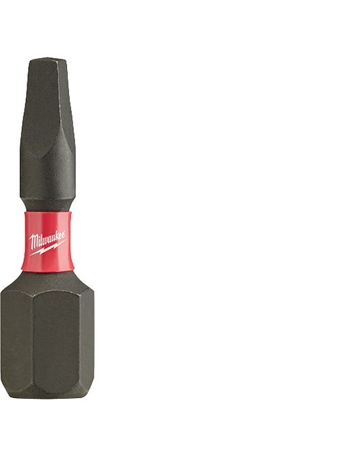 Milwaukee 48-32-4761 SHOCKWAVE™ 2" Impact Square Recess #1 Power Bits Milwaukee 48-32-4761 SHOCKWAVE™ 2" Impact Square Recess #1 Power Bits