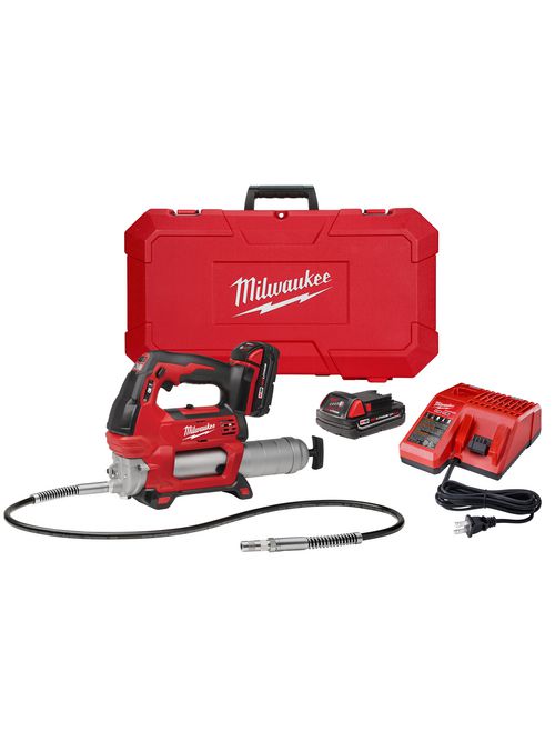 Milwaukee 2646-22CT M18™ 2-Speed Grease Gun 2CT Kit Milwaukee 2646-22CT M18™ 2-Speed Grease Gun 2CT Kit