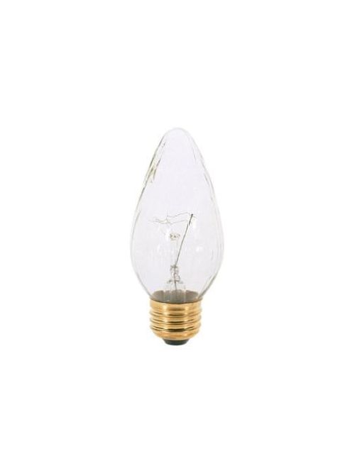 Product image for Satco S2763 25W F15 Incandescent; Clear; 1500 Average rated hours; 180 Lumens; Medium base; 120 Volt; 2-Card