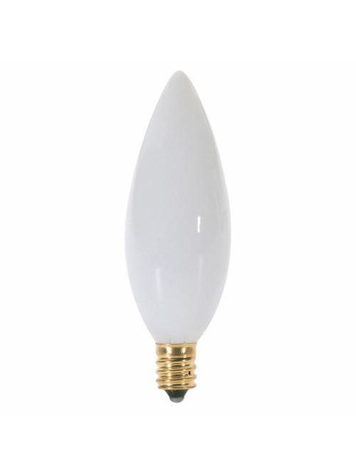 SATCO A3689 40W TORP CAND WHT 130V SATCO A3689 40W TORP CAND WHT 130V
