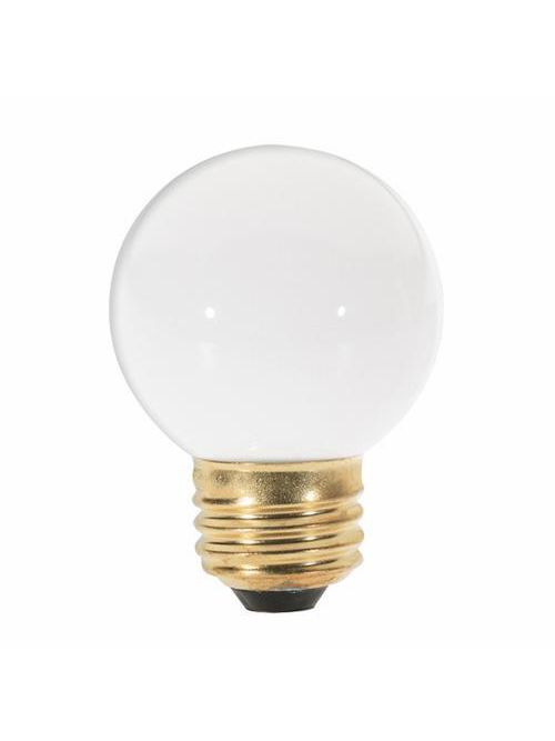 SATCO S3841 25W G16 1/2 2RD STD WHT SATCO S3841 25W G16 1/2 2RD STD WHT