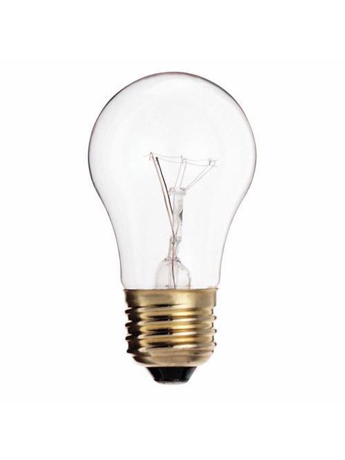 SATCO S3948 15W A-15 CLEAR MED BASE SATCO S3948 15W A-15 CLEAR MED BASE