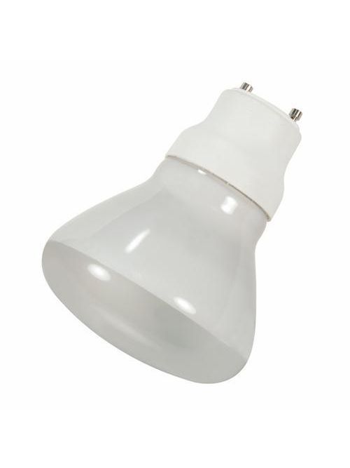Product image for Satco S8224 15 Watt; R30 Compact Fluorescent; 2700K; 82 CRI; GU24 base; 120 Volt