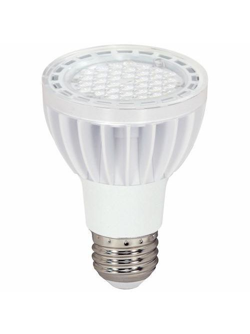 Product image for Satco S8921 - 7 watt; PAR20 LED; 2700K; 40' beam spread; Medium base; 120 volts